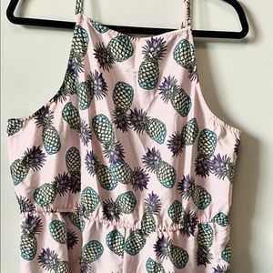 Women’s Pineapple Short Romper